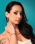 Maltese Traditional Fili Hoop Earrings